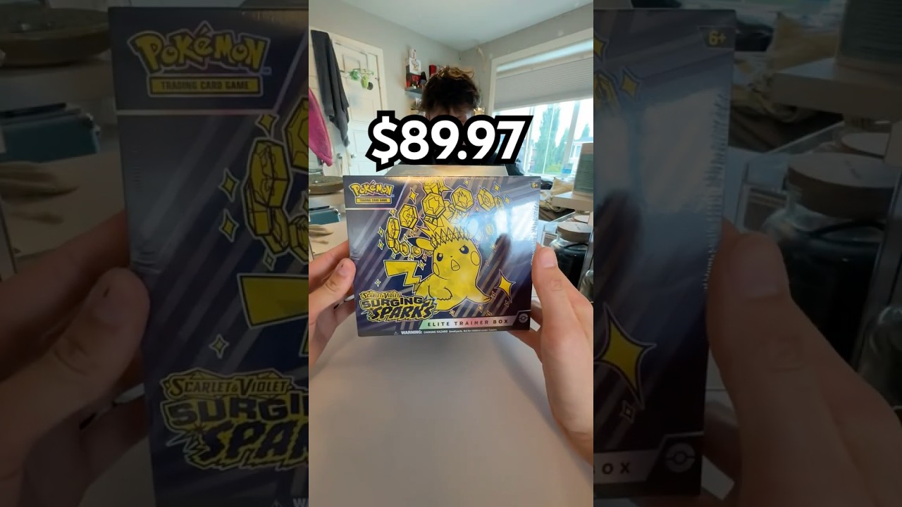Part 142 | Continuing the Pikachu hunt&hellip;Surging Sparks ETB Opening