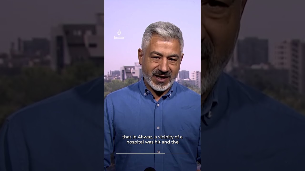 Iran reports civilian casualties as US strikes disrupt daily life | AJ #shorts