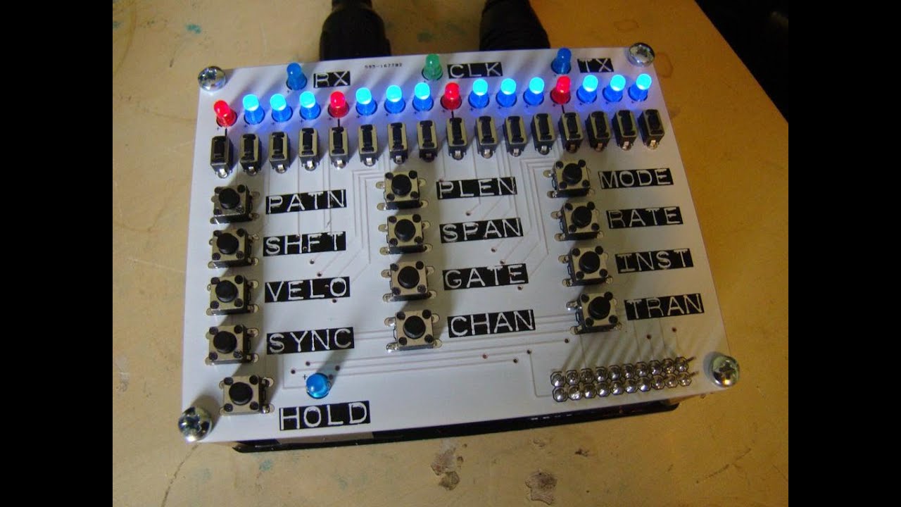 Arpie MIDI Arpeggiator vs Roland TR626