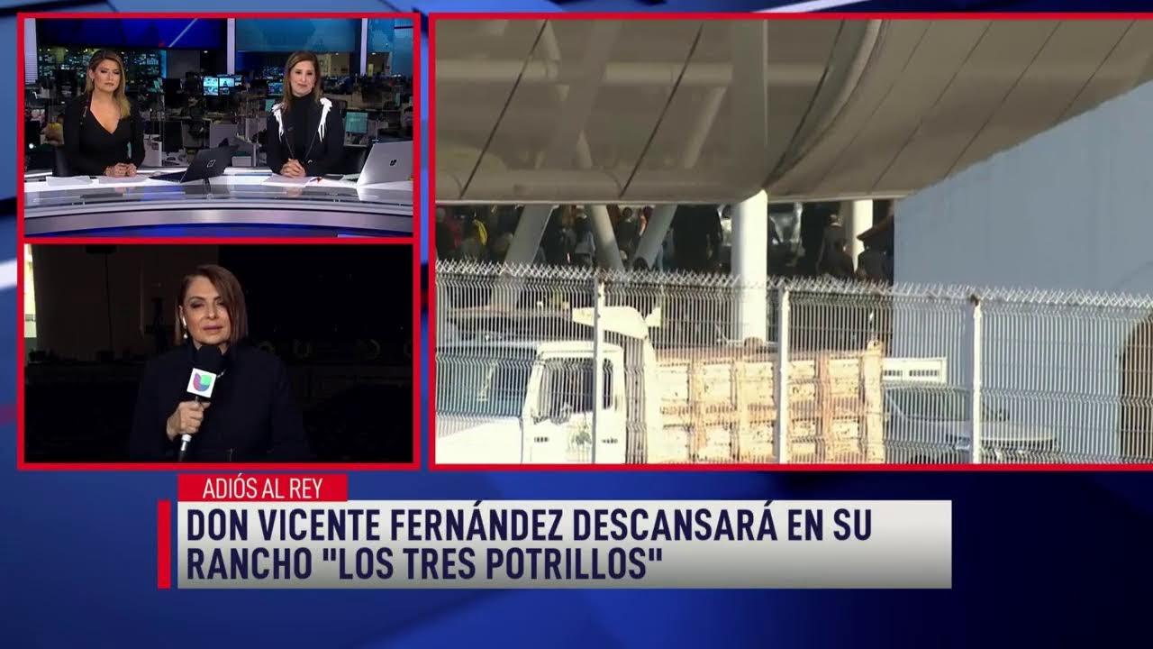 🕊Sigue aquí la misa para dar el último adiós a Vicente Fernández, en directo desde la Arena VFG.