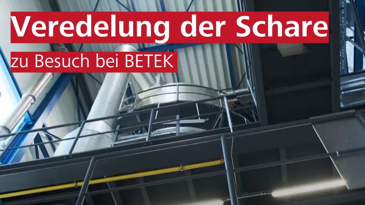 So veredelt BETEK die Schare von HORSCH