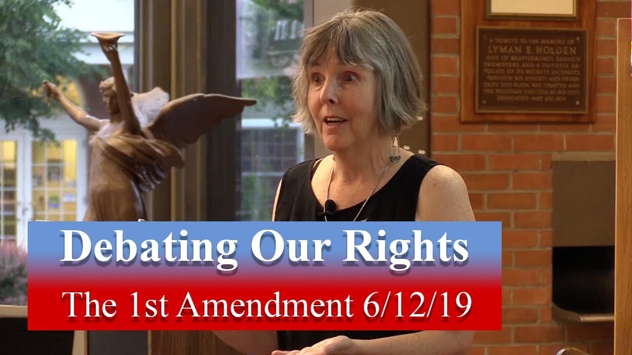 Debating Our Rights: The First Amendment - How Free Is Our Speech?