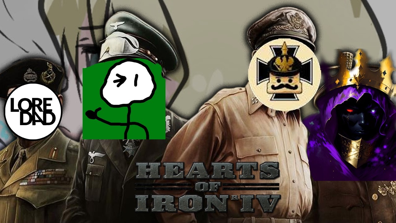 LoreDad joins a HOI4 game: Can Unc keep up with the zoomers?