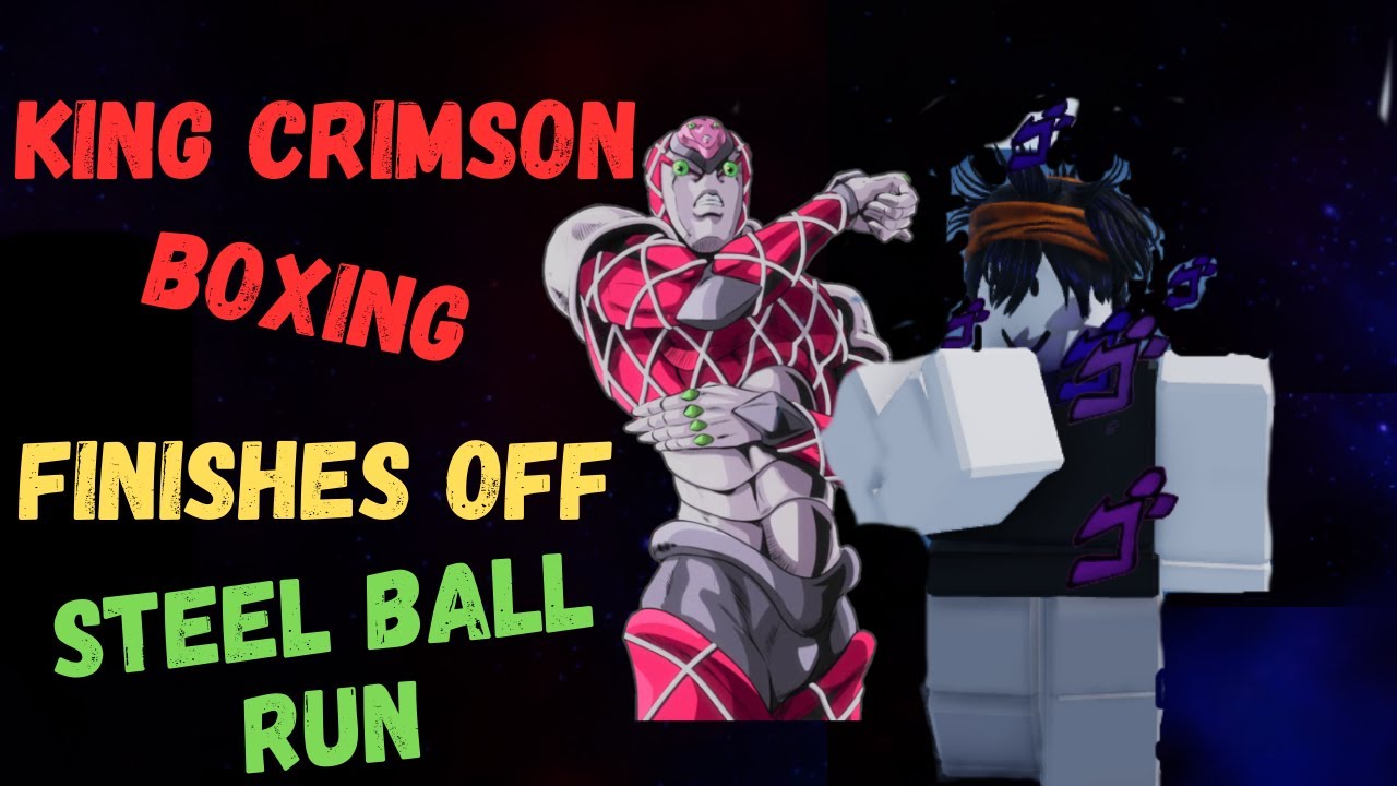 [YBA] King Crimson Boxing Finishes Off SBR...