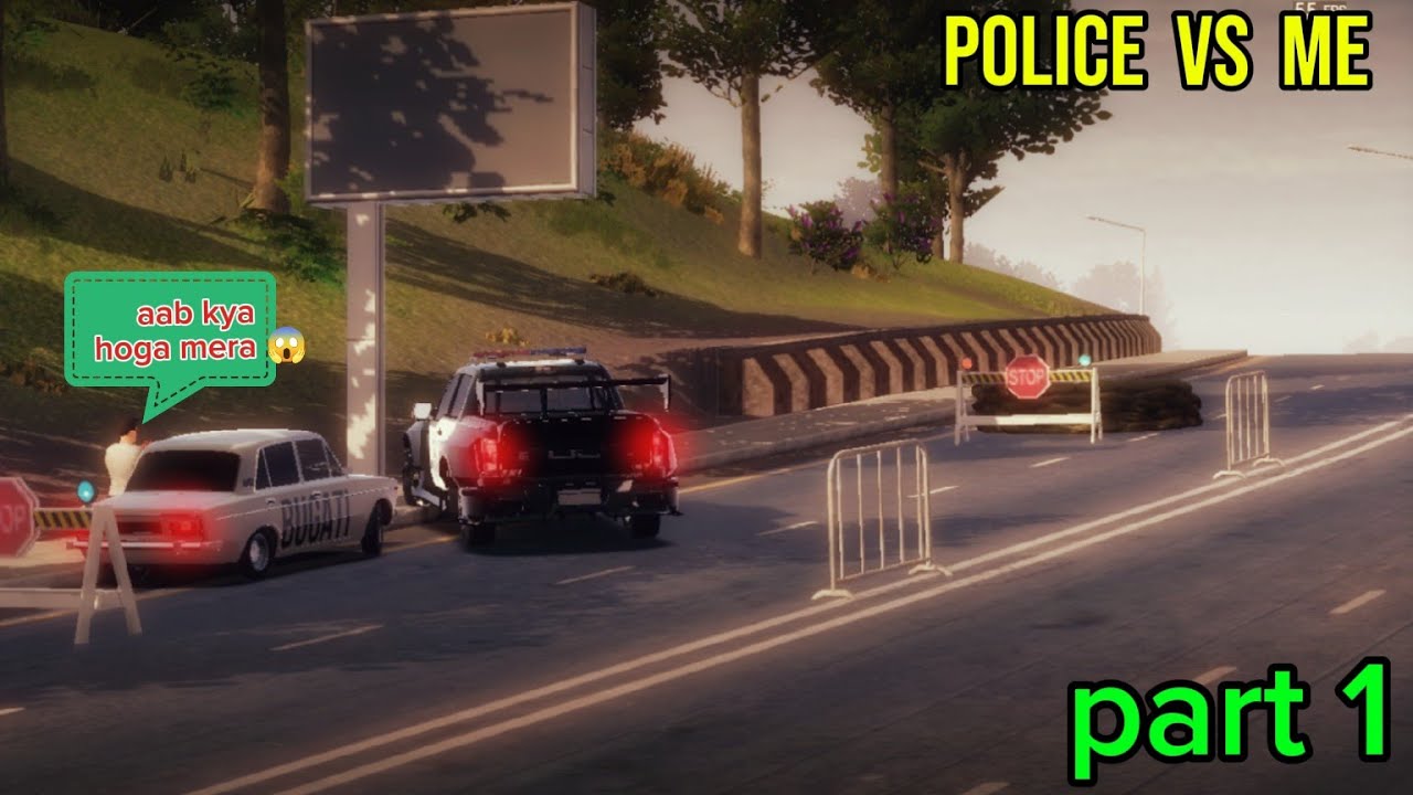 Madout2 new gameplay video 🤯 police vs me part #1 #madout2 #automobile 