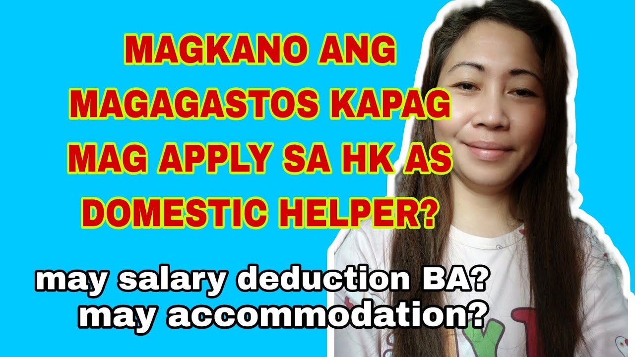 MAGKANO ANG MAGAGASTOS KAPAG MAG APPLY SA HK AS DH,(NO AGENCY MENTION IN THIS VIDEO)
