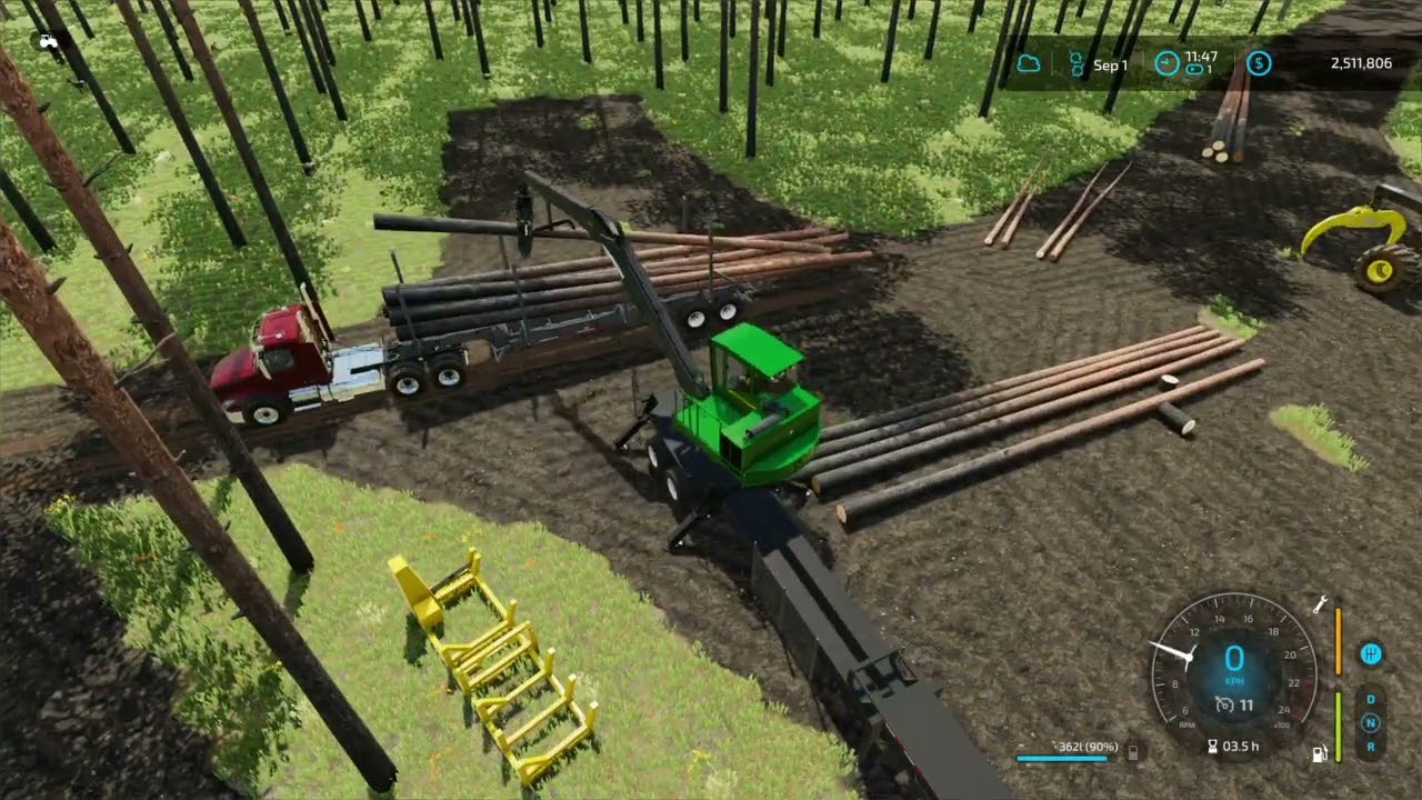 FS 22 Logging.Piney Acres Ep. 1