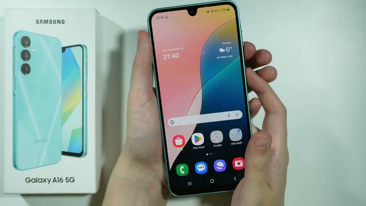 Samsung A16: как исправить проблему зависания экрана (зависание)