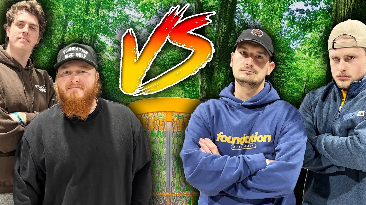 Can the Bogey Bros Beat the Editors if They Start at 7 Under?! | Disc Golf Challenge