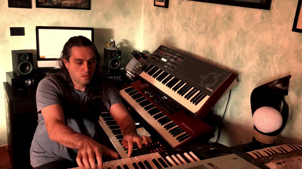 Highlord- FROZEN HEAVEN Keyboard Cover- Alexandros Muscio