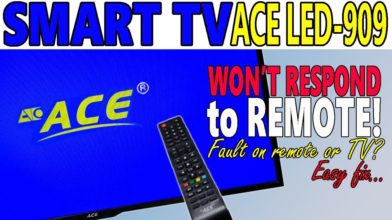 SMART TV Not Responding to Remote? Here the Quick Fix! #RemoteNotWorking #InfraredSensor #LEDTV
