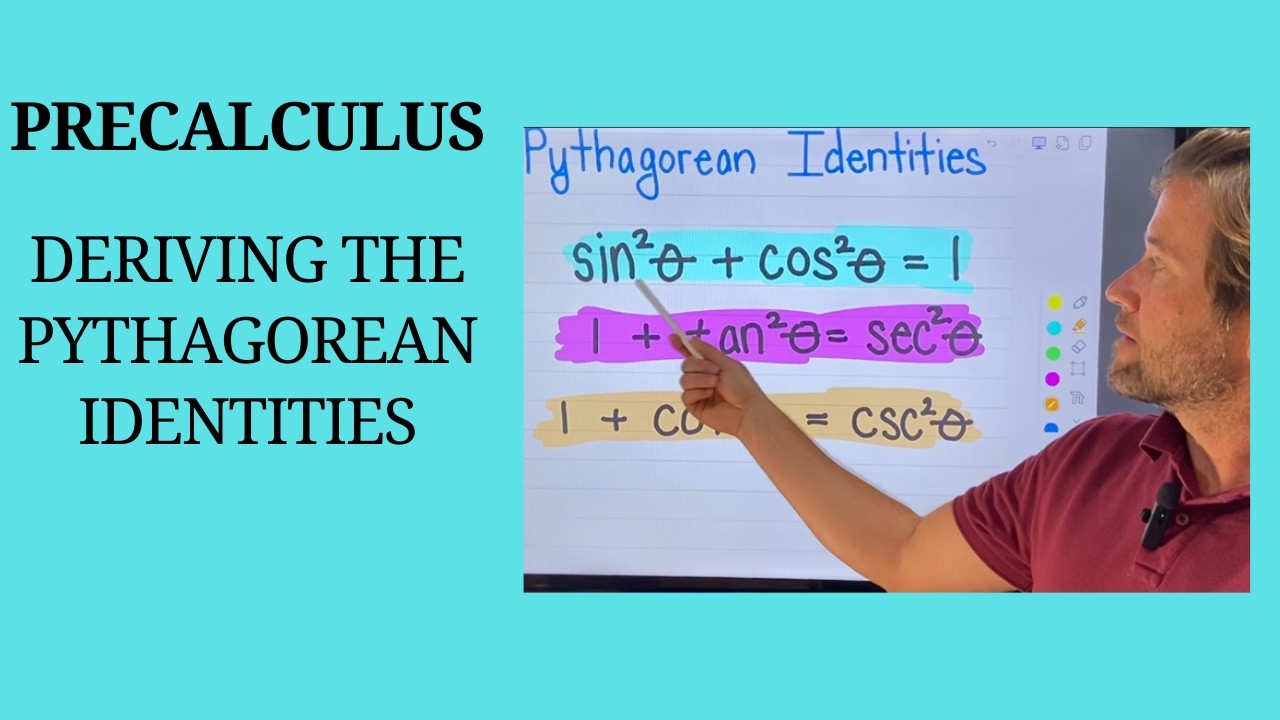 Deriving the Pythagorean Identities