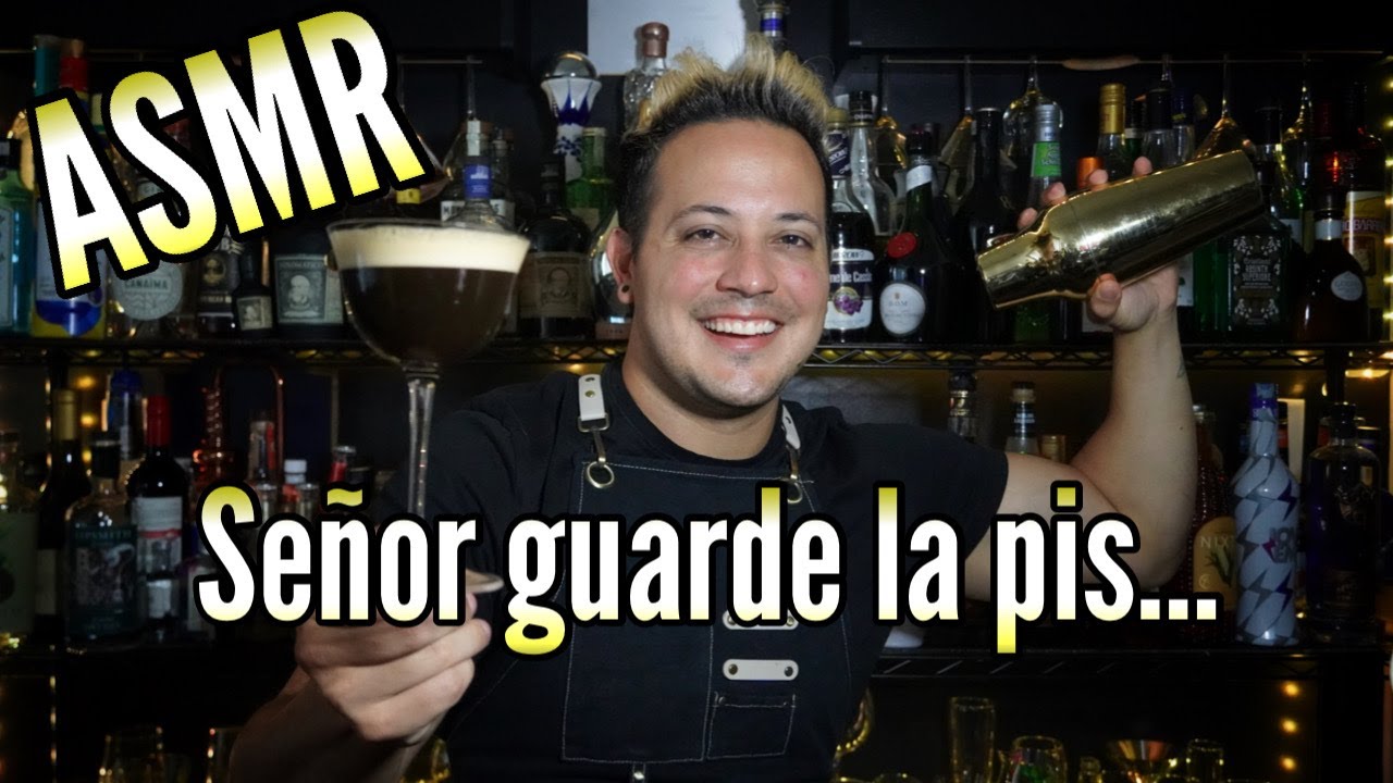 ☕️ Espresso martini #ASMR Role-play Cocktail