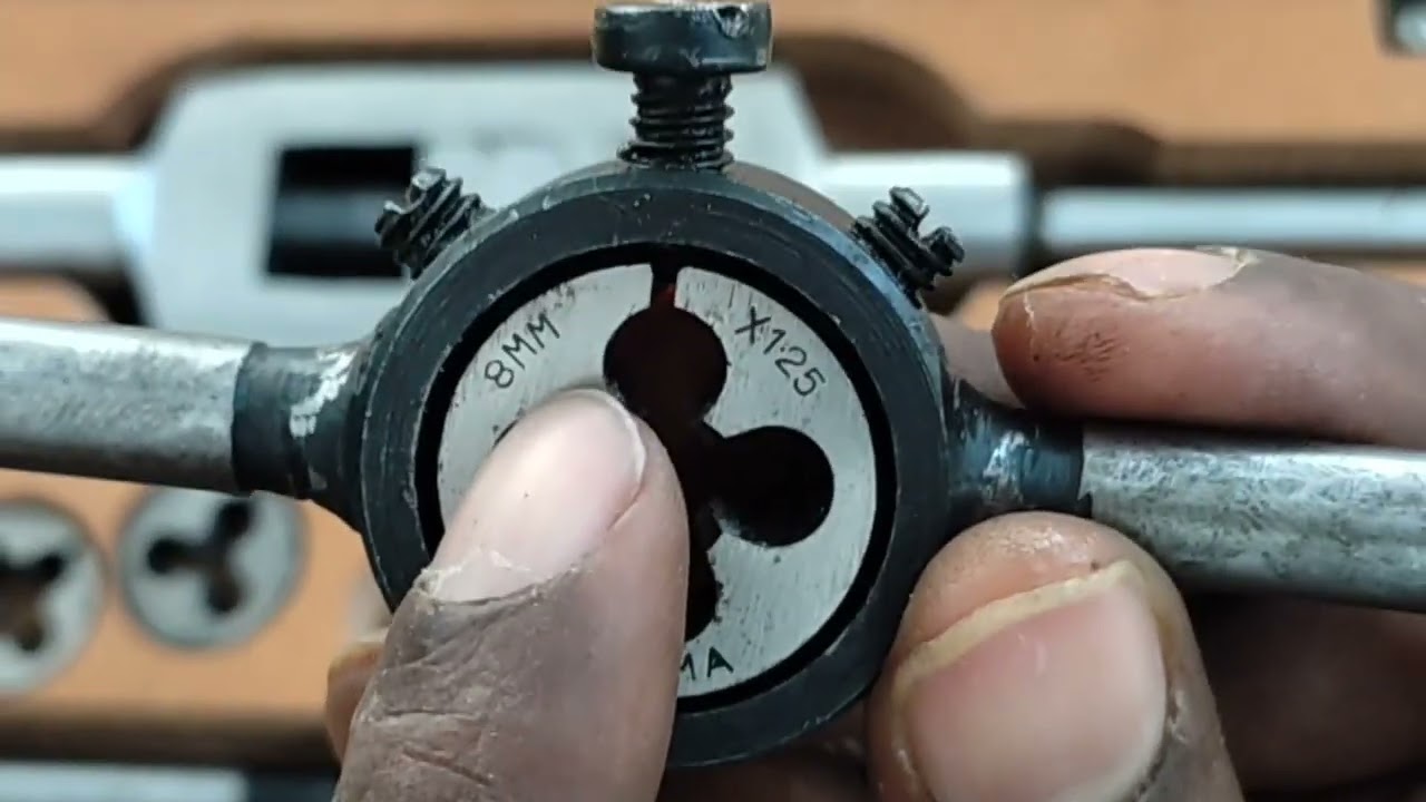 TAP AND DIE PART-2 | डाई से चूड़ी काटना सीखें | @WGS_PLATFORM