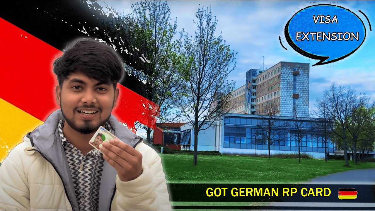 What Happens When You Extend Your Visa | In Germany | RP Card