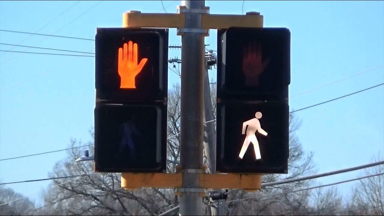 Incandescent Eagle SA Pedestrian Signals