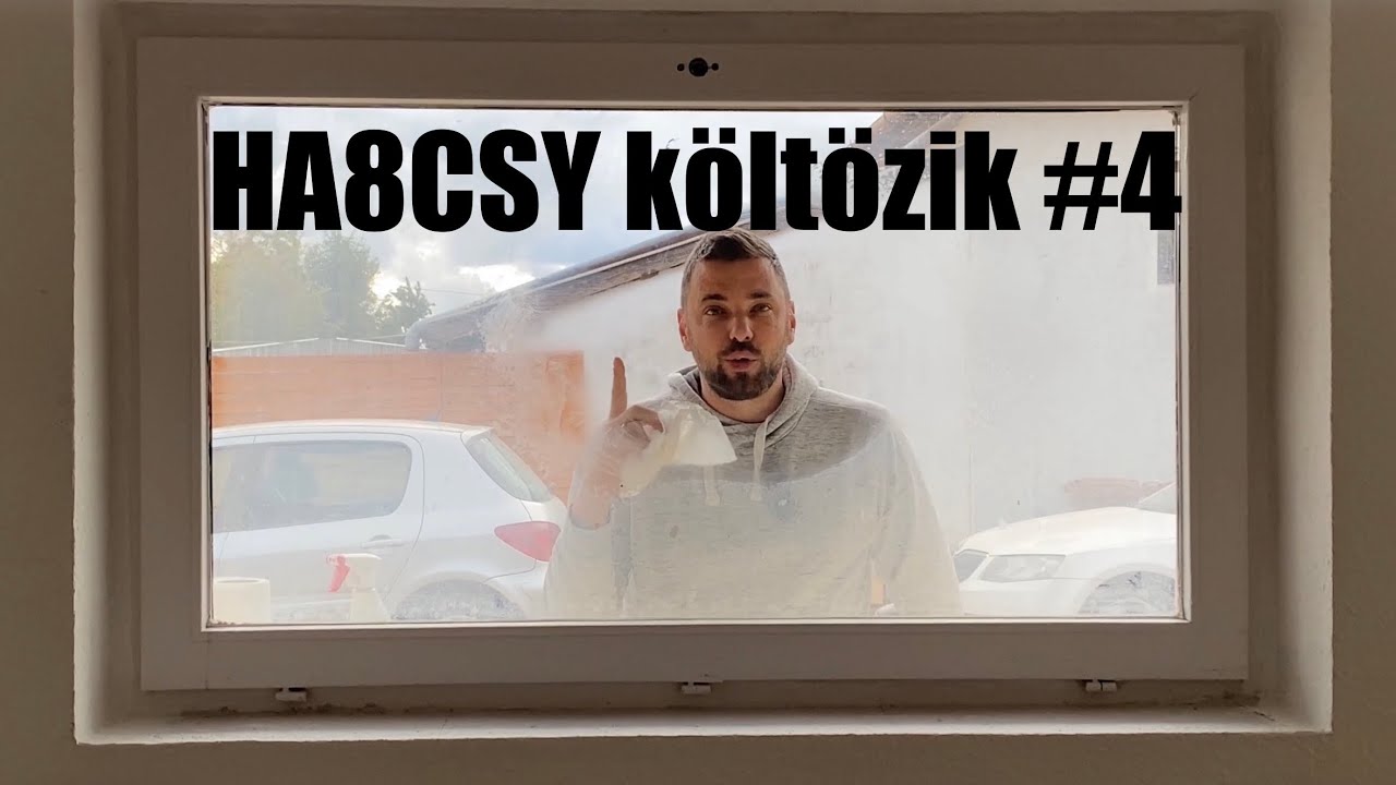HA8CSY költözik #4 - A tatarozás