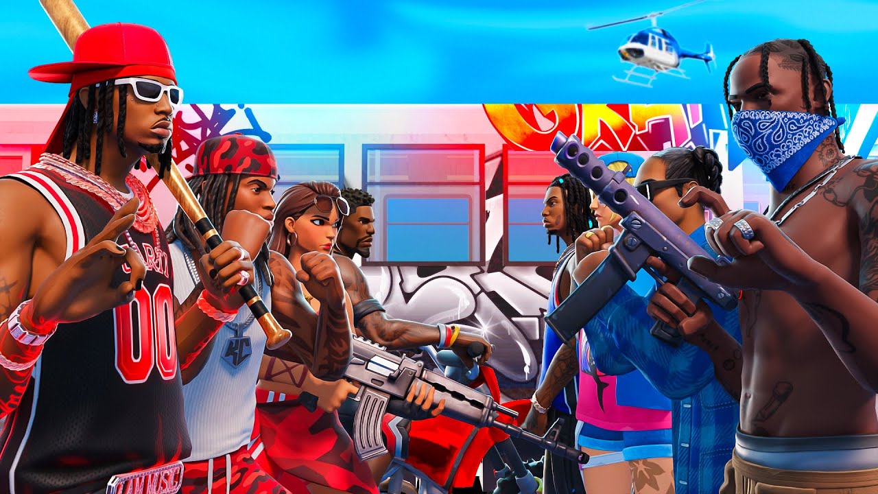 Ролевая игра Fortnite: Кровавые против Крипсов… #3 (Короткометражный фильм по Fortnite) {PS5}