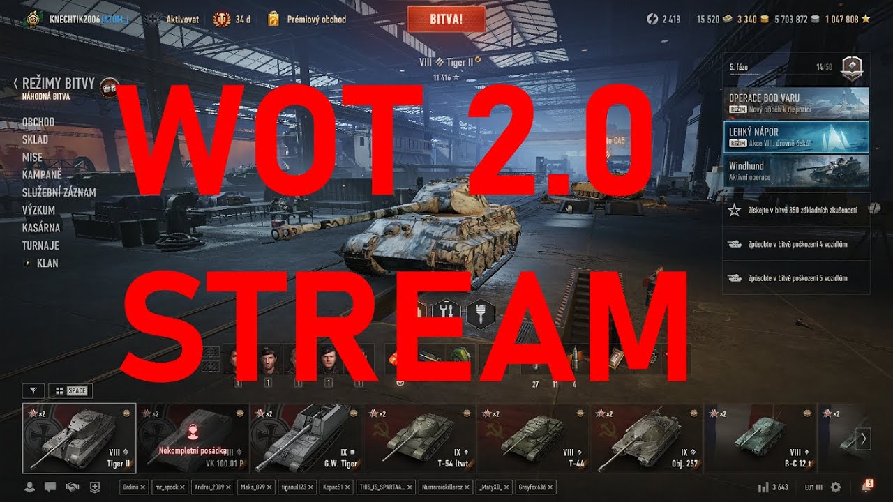 World of Tanks 2.0 stream | Crystalus08