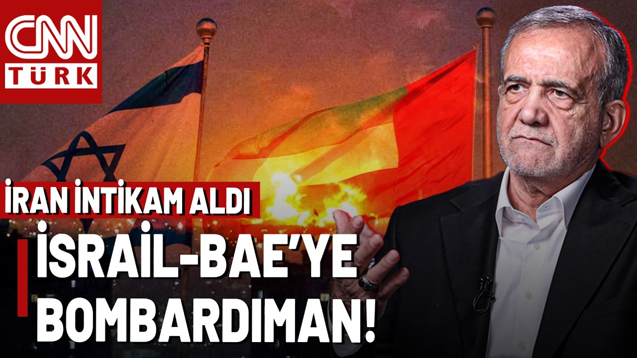 İran, İsrail-BAE'de Fabrika Vurdu, Yetkililer Uyardı: 
