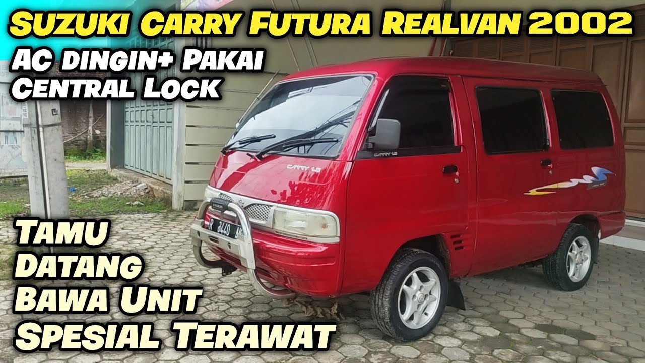 Suzuki Carry Futura Realvan Drv Tahun 2002 Mobil idaman keluarga dengan kondisi Spesial dan terawat