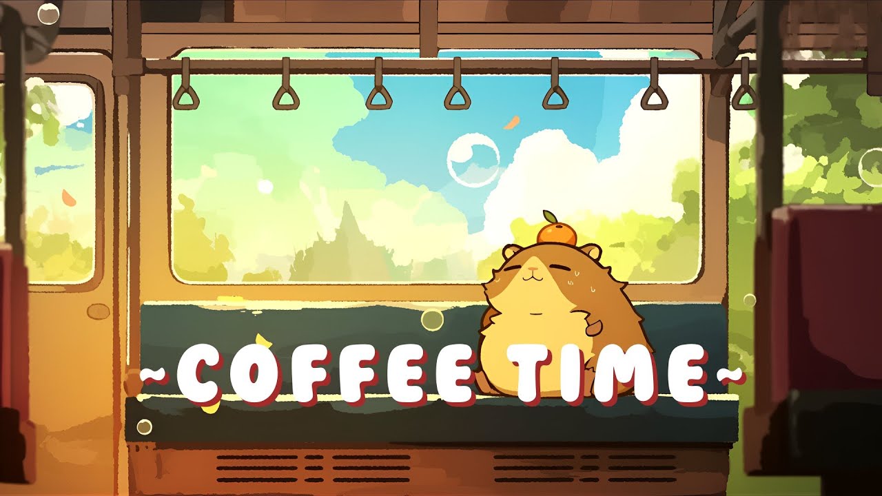 Capybara Study Beats - Cozy Japanese Lofi Mix ~ Soothing Ambiance ~ 🦫 🍵 ✨