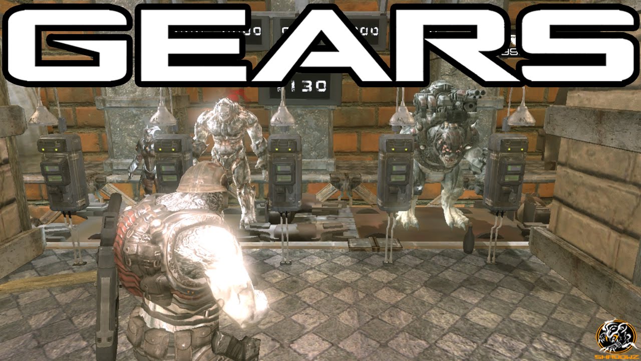 Gears of War Beast Mode 2.0 Gameplay! (Gears of War PC Mods)