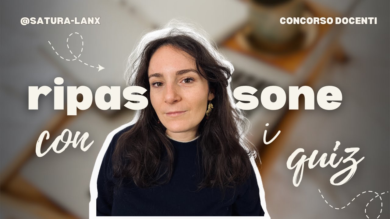 Concorso docenti - Ripassone con quiz