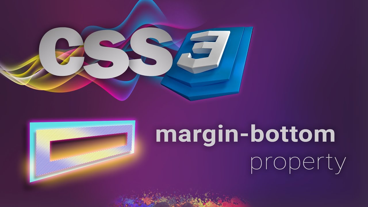 CSS for beginners 35: margin-bottom property