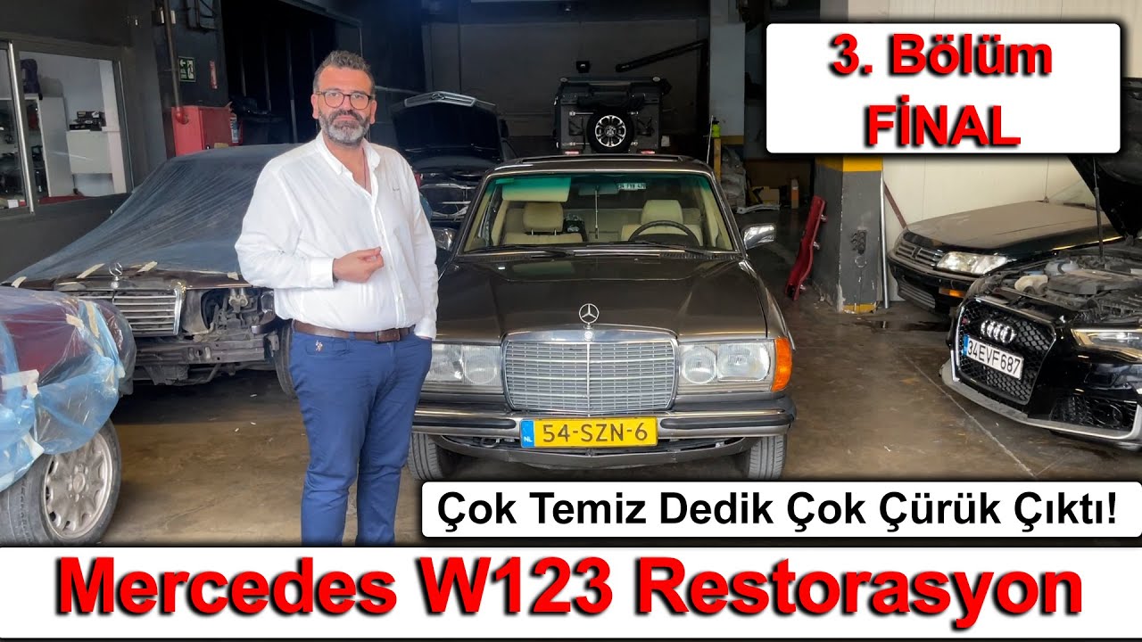 &Ccedil;ok Temiz Dedik &Ccedil;ok &Ccedil;&uuml;r&uuml;k &Ccedil;ıktı! / Mercedes W123 Restorasyon 3. B&ouml;l&uuml;m - FİNAL