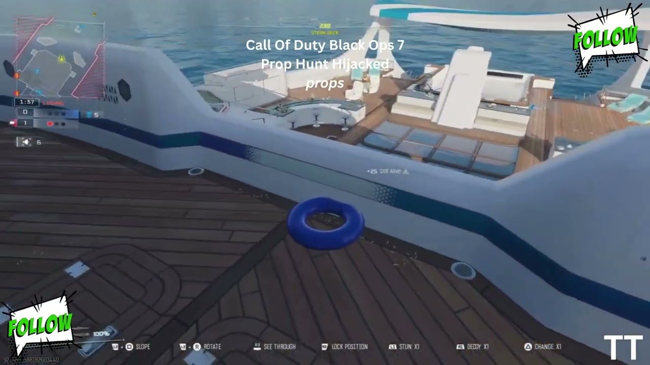 Call Of Duty Black Ops 7 Prop Hunt Hijacked props [Tina Tormented] COD BO7 Gameplay