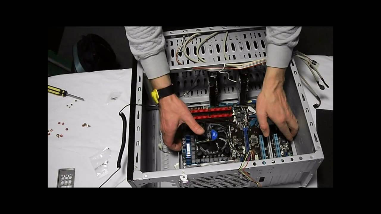 Installing Asus P7P55D-E Pro [core i7]