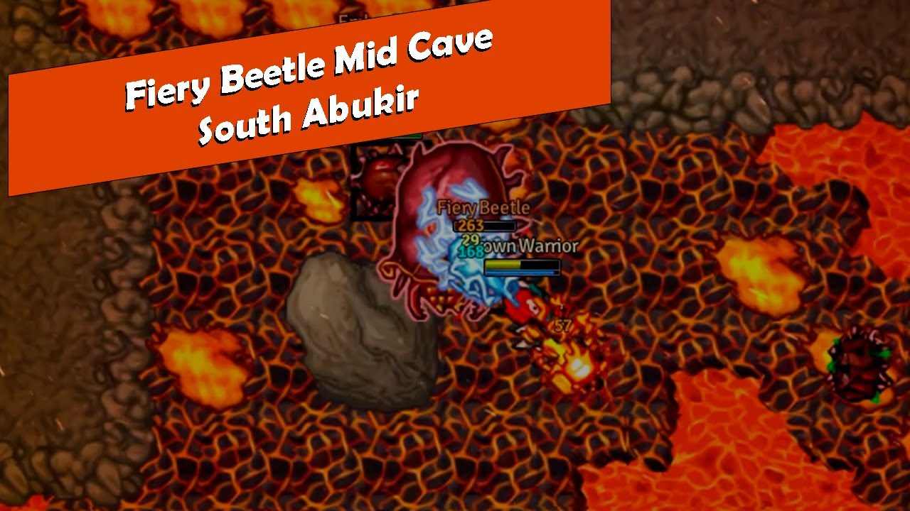 #Medivia - Fiery Beetle Task in Abukir | Royal Archer
