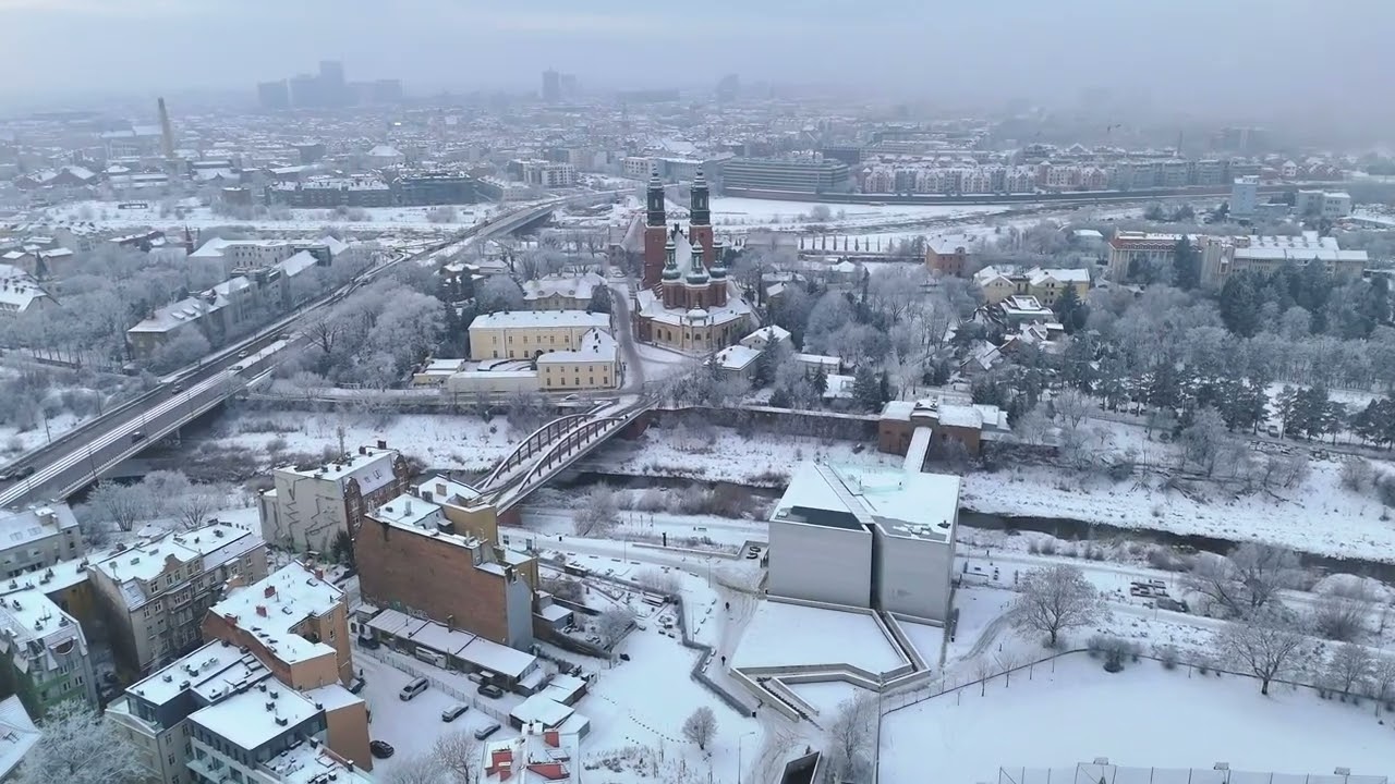Zimowe widoki w Poznaniu