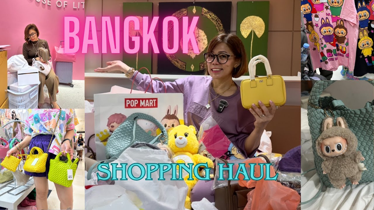What i bought in Bangkok | Huge Shopping Haul #bangkokshopping