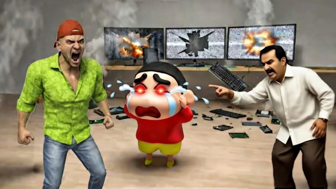 Jab Shin-chan Ka Gussa Limit Cross Kar Jaye! 😡🔥 (Cursed Shin-chan) 
