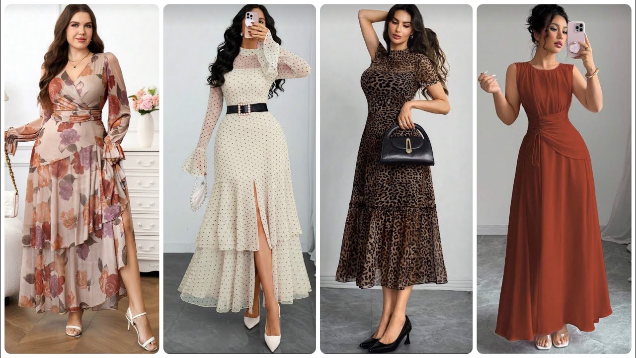 Descubre estos bellos Looks de VESTIDOS  Elegantes!!