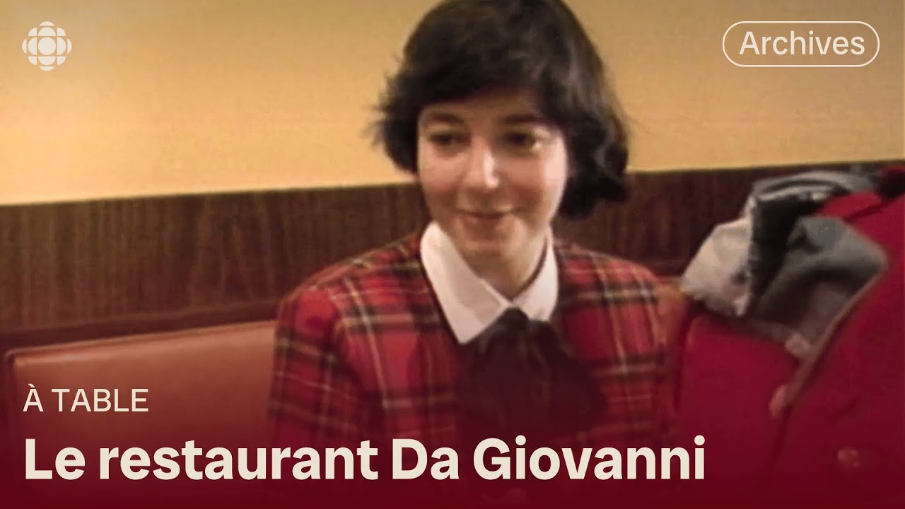 Une visite au restaurant Da Giovanni en 1988