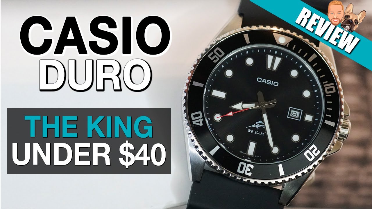 THE BEST WATCH UNDER $40? - Casio Duro Watch Review MDV106-1A