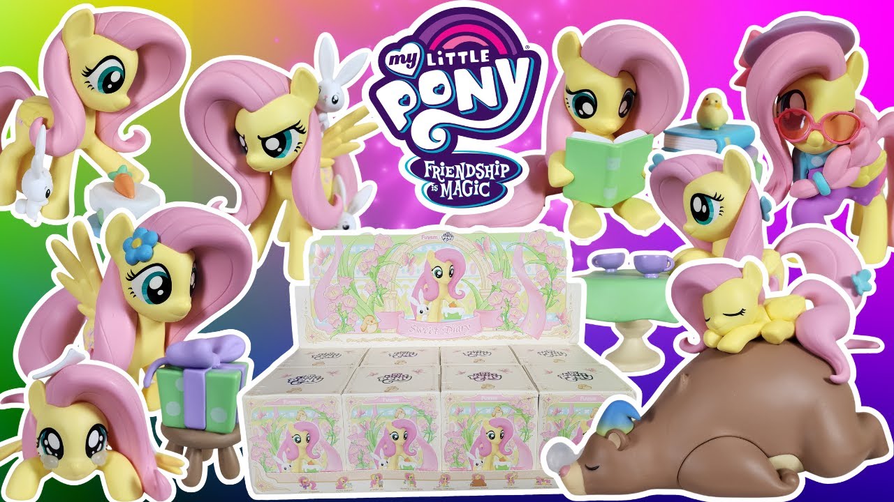 🫣 I SPENT $113 on FLUTTERSHY Sweet Diary Blind Boxes! | Full Case MLP Funism Unboxing! #friendchip
