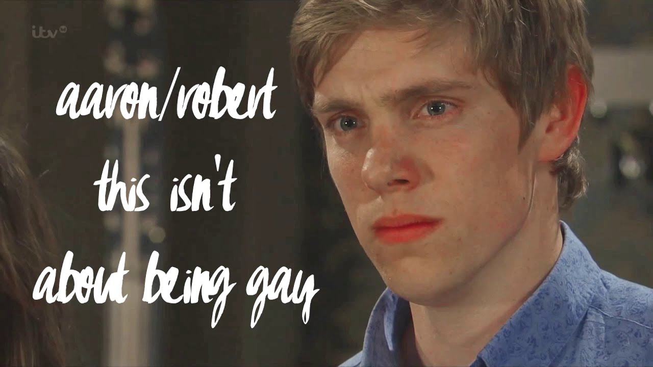 aaron/robert | this isn't about being gay