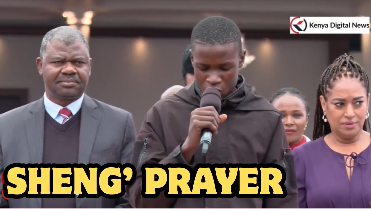 Gen Z surprise President Ruto with a Sheng prayer at State House!!