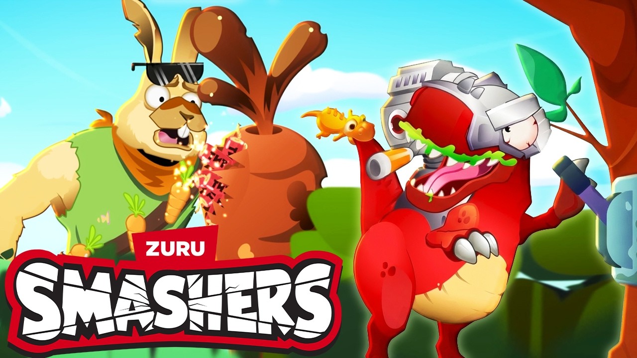 Самая смешная шутка игроков Smashers 🤣 | Мультфильмы про динозавров для детей | Анимированные ист...