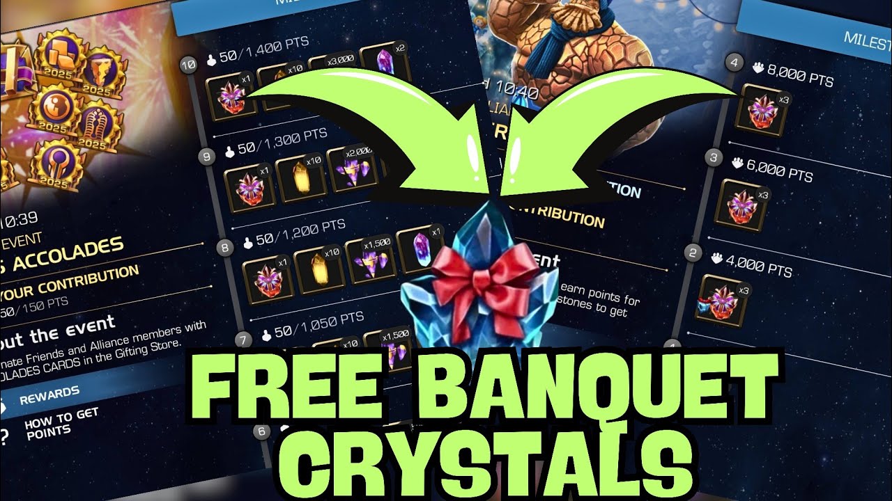 FREE BANQUET CRYSTALS - HOW TO GET?