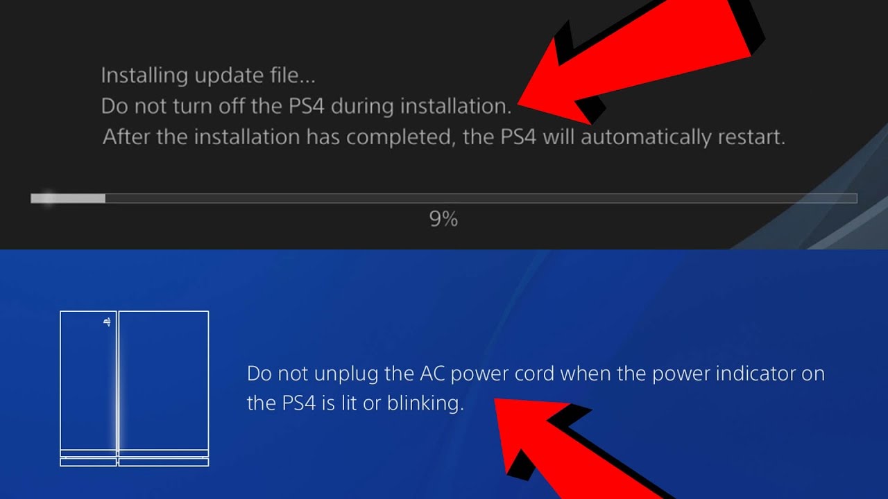 ЧТО ПРОИСХОДИТ, КОГДА ВЫ ВЫКЛЮЧАЕТЕ PS4, КОГДА ВЫ ЭТОГО НЕ ДОЛЖНЫ? (НЕ ПЫТАЙТЕСЬ ЭТОГО ДЕЛАТЬ)