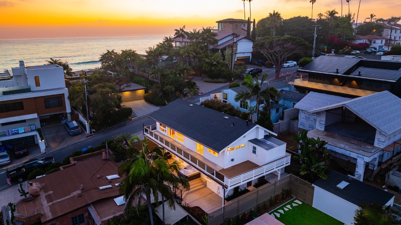 🌊 Inside a $6,499,000 Unicorn Beach House in Encinitas, California | Two Homes in One!