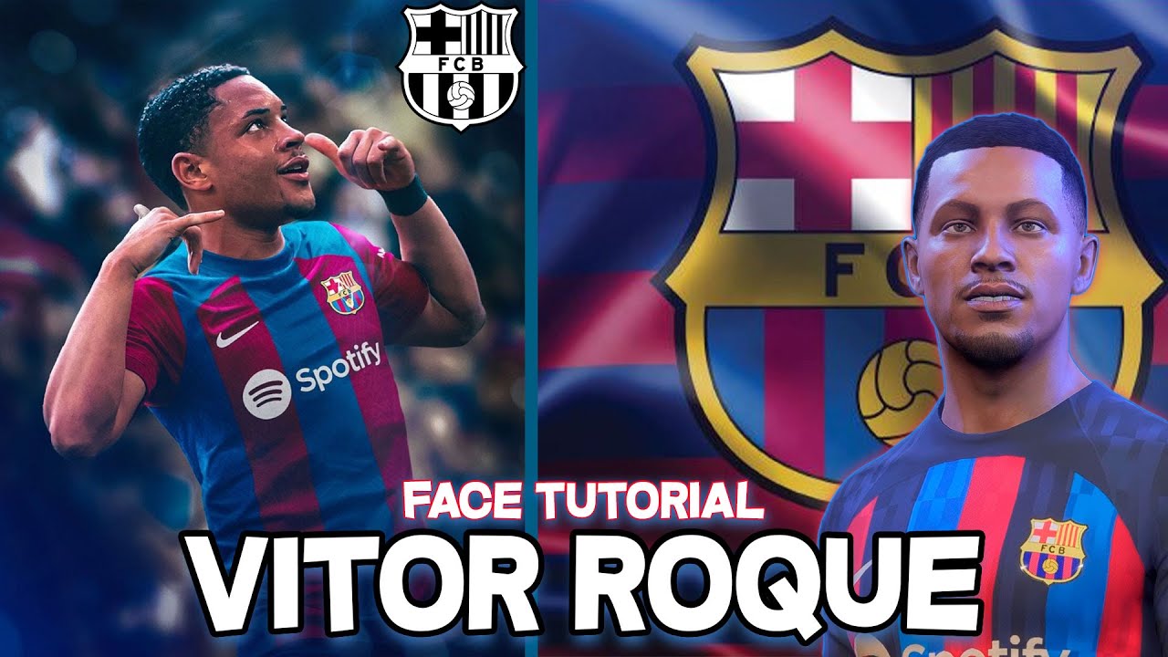 COMO CREAR A VITOR ROQUE EN FIFA 23 | FACE TUTORIAL PASO A PASO