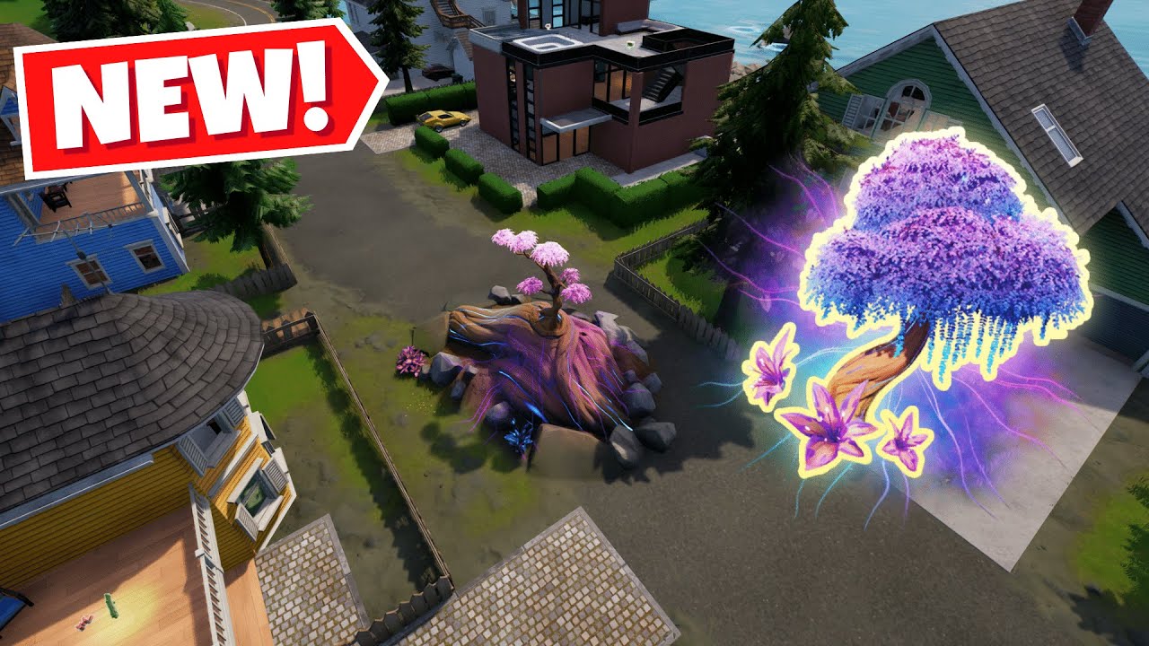 Fortnite NEW Reality Tree Bloom (Map Update)