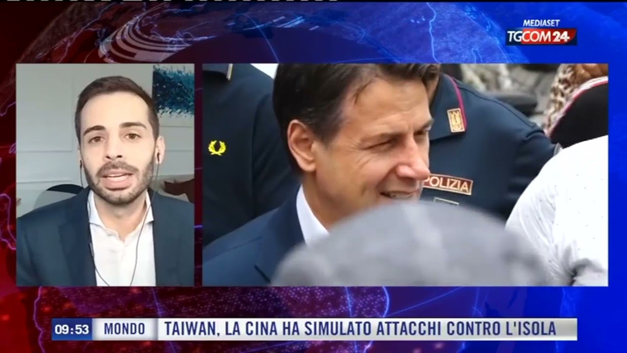 Luca Carabetta ospite a TgCom24 il 06/08/22