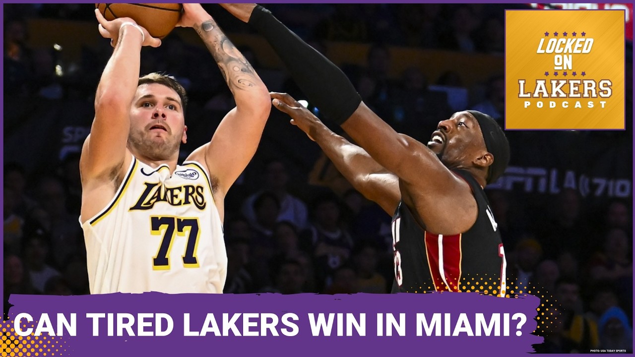 Lakers-Heat PREVIEW! Can Luka Doncic Remain RED HOT? Plus, Ayton MINDSET SHIFT!